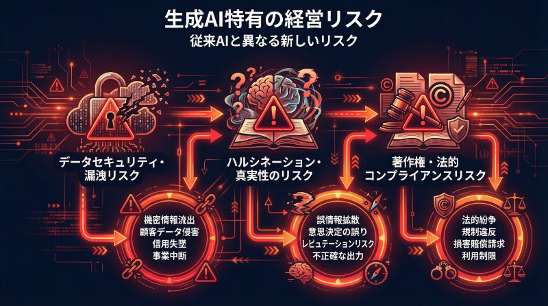 生成AI特有の失敗パターンと経営リスク