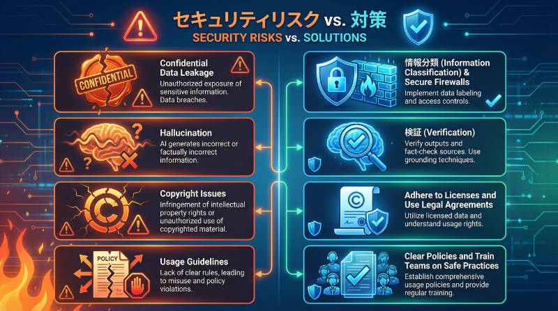 法人利用で注意すべきセキュリティリスクと対策