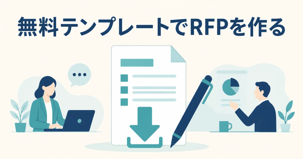 無料テンプレートでRFPを作る 無料テンプレートでRFPを作る