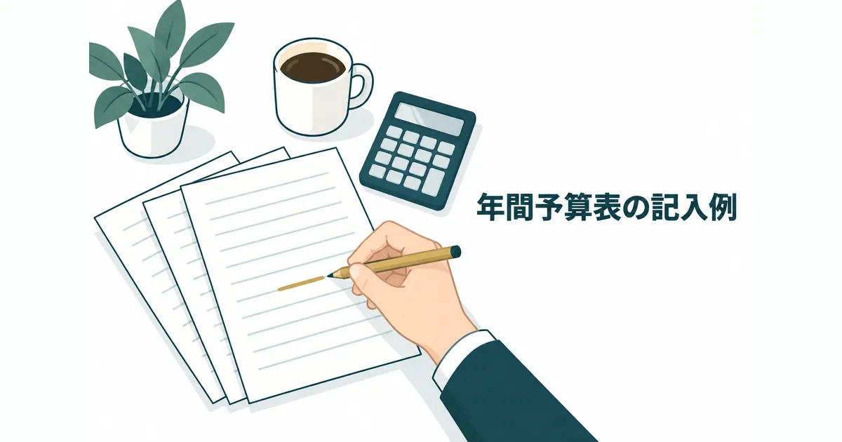 AI導入の隠れコスト12項目｜ランニングコストを見越した年間予算の組み方｜年間予算表の記入例