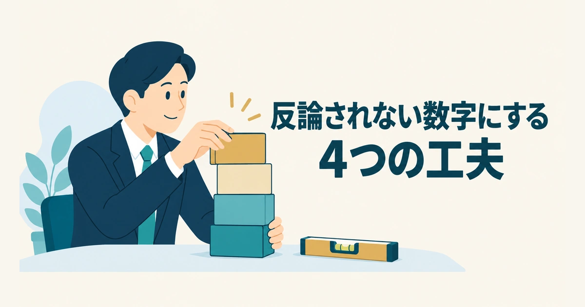 AI導入のROI・費用対効果 計算：反論されない数字にする4つの工夫